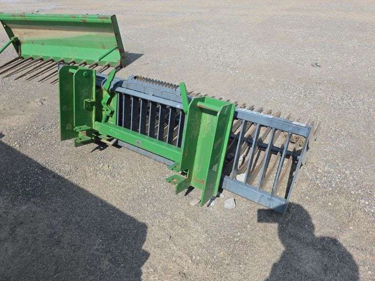 Edge 72" Rock Bucket w/ John Deere Quick Attach