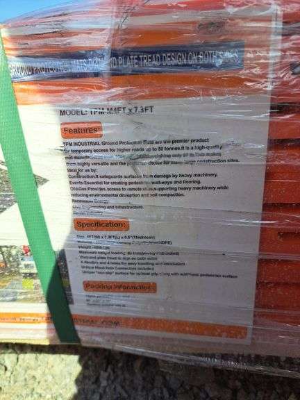 TPM 12pcs Ground Protection Mats