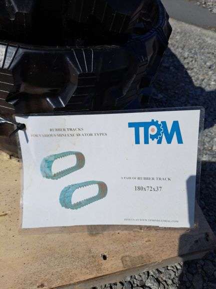 TPM Mini Excavator Rubber Tracks