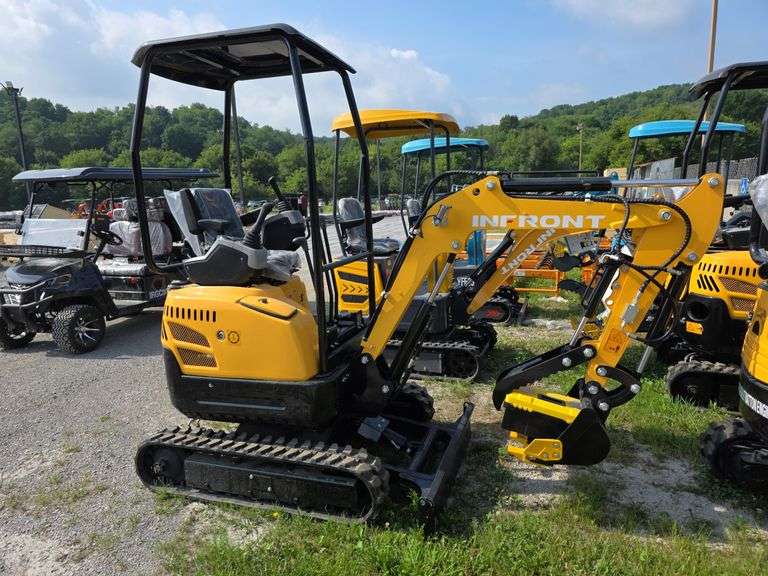 Infront YFE18 Mini Excavator w/ Thumb & Canopy