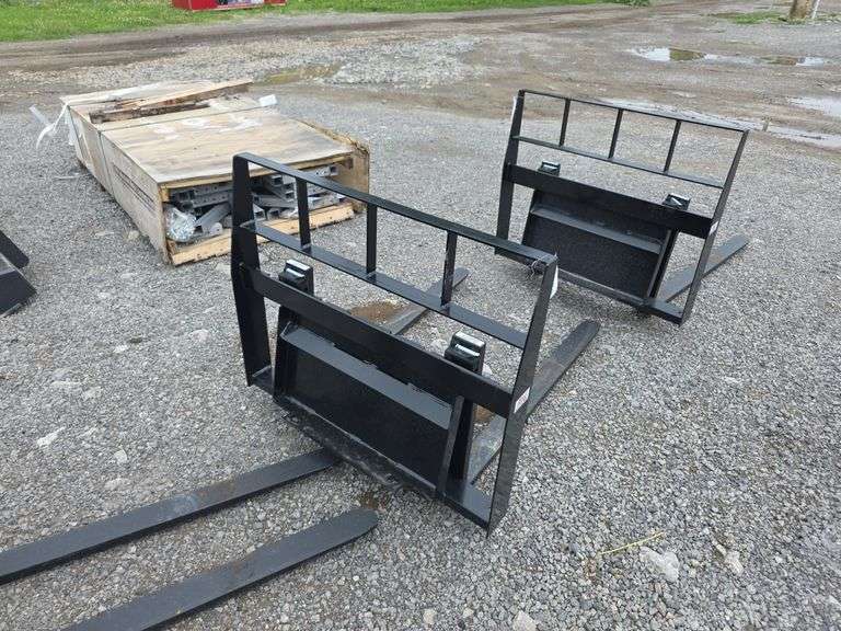 Kivel Mini Skid Loader Forks