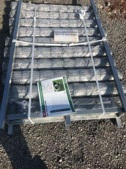 KJ 10 Rolls 4' x 100' Knotted Wire Mesh Fence