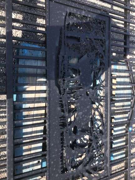KJ 20' Driveway Gates w/ Deer Scene