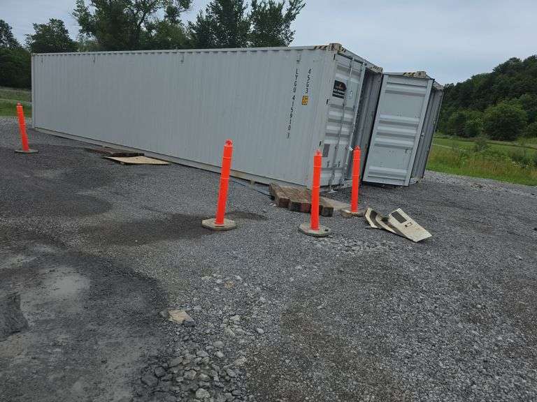 40' High Cube Container w/ 2 side doors