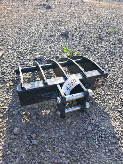 IR Mini Excavator Rake