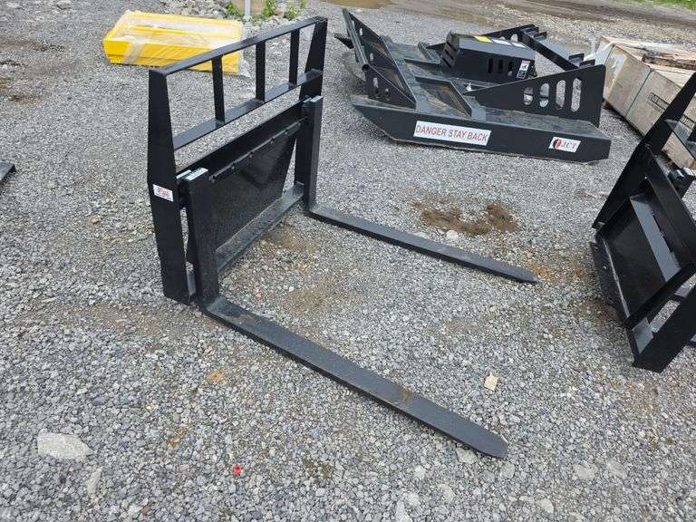 Kivel Mini Skid Loader Forks