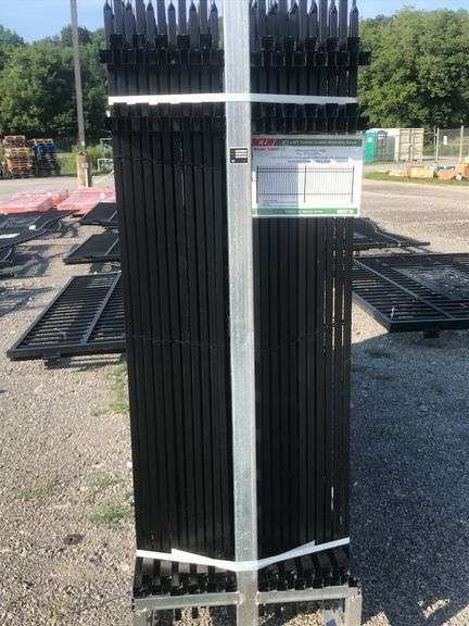 KJ 22pcs 6' H x 8'L Fence Panels w/ Posts