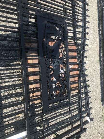 KJ 20' Driveway Gates w/ Deer Scene