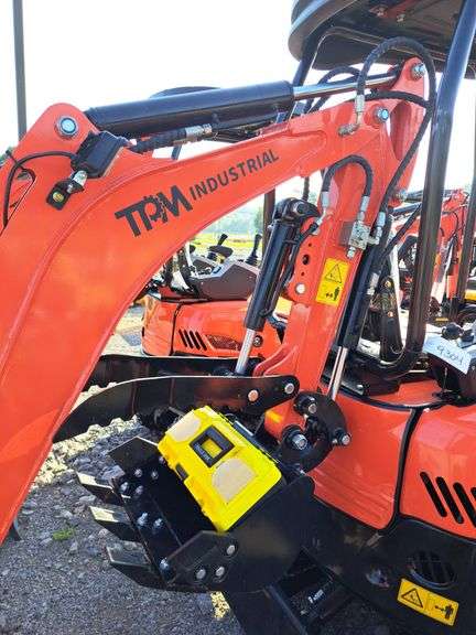 TPM 16 Mini Excavator w/ Pilot Controls, Hyd. Thumb & Blade