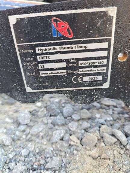 IR Mini Excavator Hyd Thumb