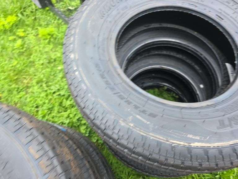 4 New Montreal 225/75R15 Trailer Tires