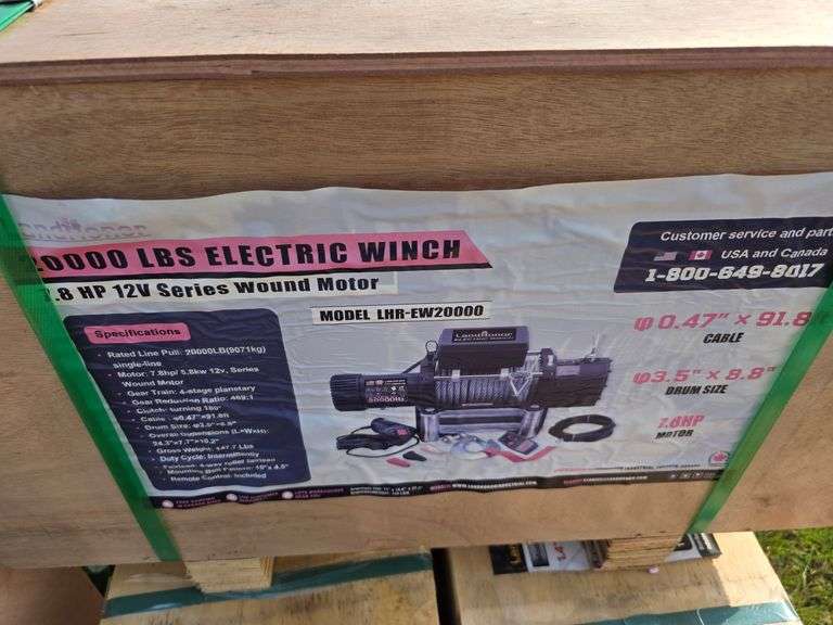 Landhonor 20,000ln Electric Winch
