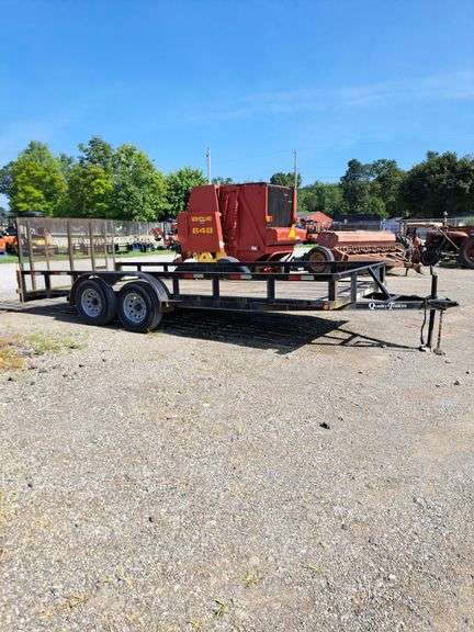 2011 18' Quality Trailer Landscape Trailer