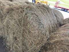 2 Round Bales 1st Mix (4x4) Stored Inside (2025)