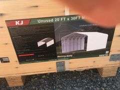 KJ 20 FT x 30FT Metal Garage
