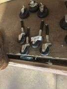 Set of 4 - 2" Castors & 3 Misc Castors
