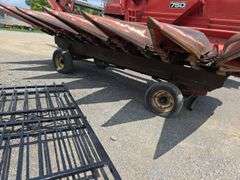 Massey 750 Combine w/ corn & grain heads