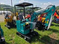 CFG H15R Mini Excavator w/ Thumb, Pilot Controls & Blade