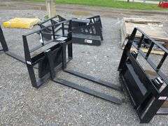Kivel Mini Skid Loader Forks