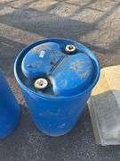 55gal Blue Barrel Food Grade