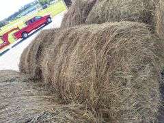 2 Round Bales 1st Mix (4x4) Stored Inside (2025)