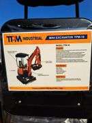 TPM 16 Mini Excavator w/ Pilot Controls, Hyd. Thumb & Blade