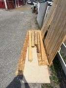 Lot of Misc Building Wood - Plywood, 2"x4" & Paneling