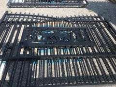 KJ 20' Driveway Gates w/ Deer Scene