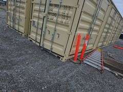 40' High Cube Container w/ 4 side doors
