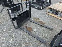 Kivel Mini Skid Loader Forks