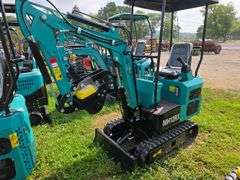 CFG MH12RX Mini Excavator w/ Thumb, Pilot Controls & Blade