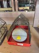 Red & Black Hamster Cage