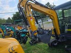 CFG MY50R Mini Excavator w/ Cab, Hyd. Thumb, Blade & Pilot Controls