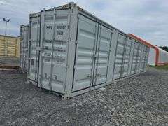 40' High Cube Container w/ 4 side doors