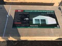 KJ 23ftx22ft Double Garage Metal shed