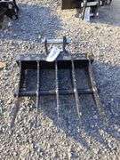 IR Mini Excavator Rake