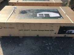 KJ 23ftx22ft Double Garage Metal shed
