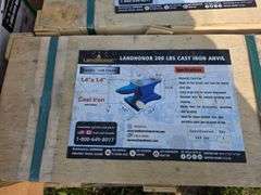 Landhonor 200lb Cast Iron Anvil