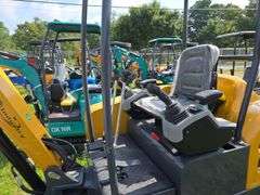 CFG MX50R Mini Excavator w/ Hyd. Thumb, Blade & Pilot Controls