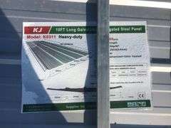 KJ 100 Sheets 10' x 3' Galvalume Roofing / Siding