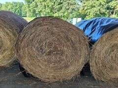 2 Round Bales 1st Orchard Grass Timothy Mix (4x4) Wrapped
