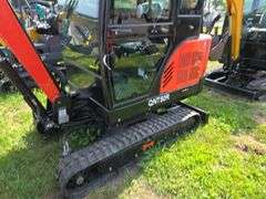 CFG QNT50R Mini Excavator w/ Cab, Hyd. Thumb, Blade & Pilot Controls