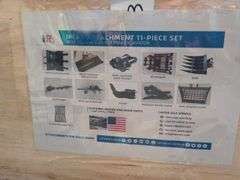 IR 10pc Mini Excavator Attachment Set