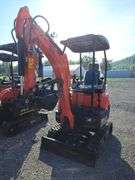 TPM 20K Mini Excavator Diesel w/ Pilot Controls, Hyd. Thumb & Blade