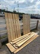 Lot of Misc Building Wood - Plywood, 2"x4" & Paneling
