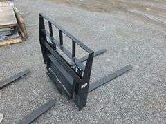Kivel Mini Skid Loader Forks