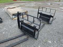 Kivel Mini Skid Loader Forks