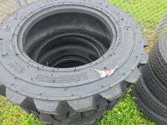 4 New 10-16.5 SKS1 Skid Loader Tires