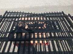 KJ 20' Driveway Gates w/ Deer Scene
