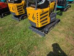CFG MX12RX Mini Excavator w/ Thumb, Pilot Controls & Blade